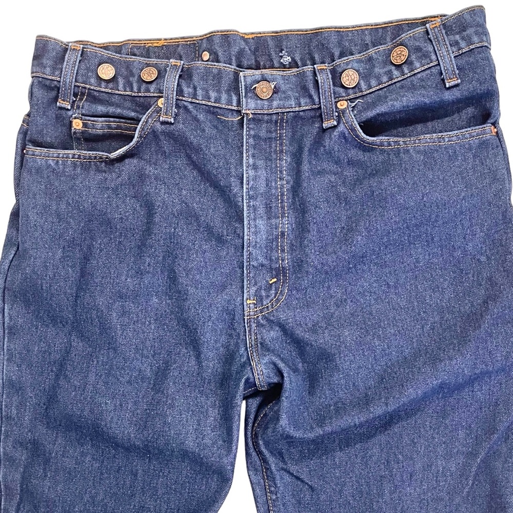 🎉 HP! ❤️ Vintage Orange Tab Levi’s w/ Suspender Buttons - Picture 5 of 8